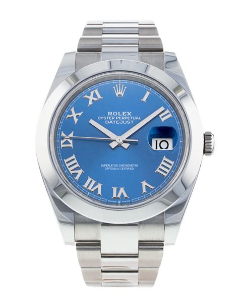 rolex datejust bianco numeri romani|rolex datejust blu.